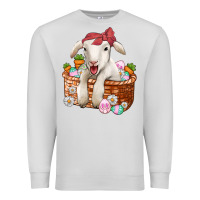 Dove Grey easter lamb Premium Sweatshirt - Jasminsmagicworld