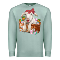 Seafoam easter lamb Premium Sweatshirt - Jasminsmagicworld