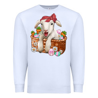 White easter lamb Premium Sweatshirt - Jasminsmagicworld
