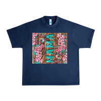 Navy cherry blossoms mama tumbler Urban Heavy Tee - Artiststas