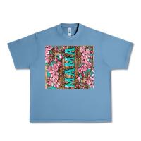 Pebble Blue cherry blossoms mama tumbler Urban Heavy Tee - Artiststas