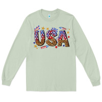 Matcha usa 4th of july bw Long Sleeve Tee - texasbilliewilder