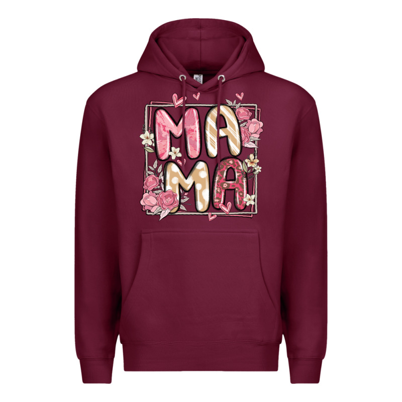 Floral Mama Premium Hoodie by MaliasSmallBusiness | Teevron