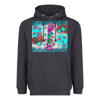 Smoke mommy leopard turquoise Heavyweight Hoodie - JahusDesignShop
