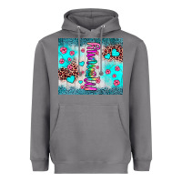Storm mommy leopard turquoise Heavyweight Hoodie - JahusDesignShop