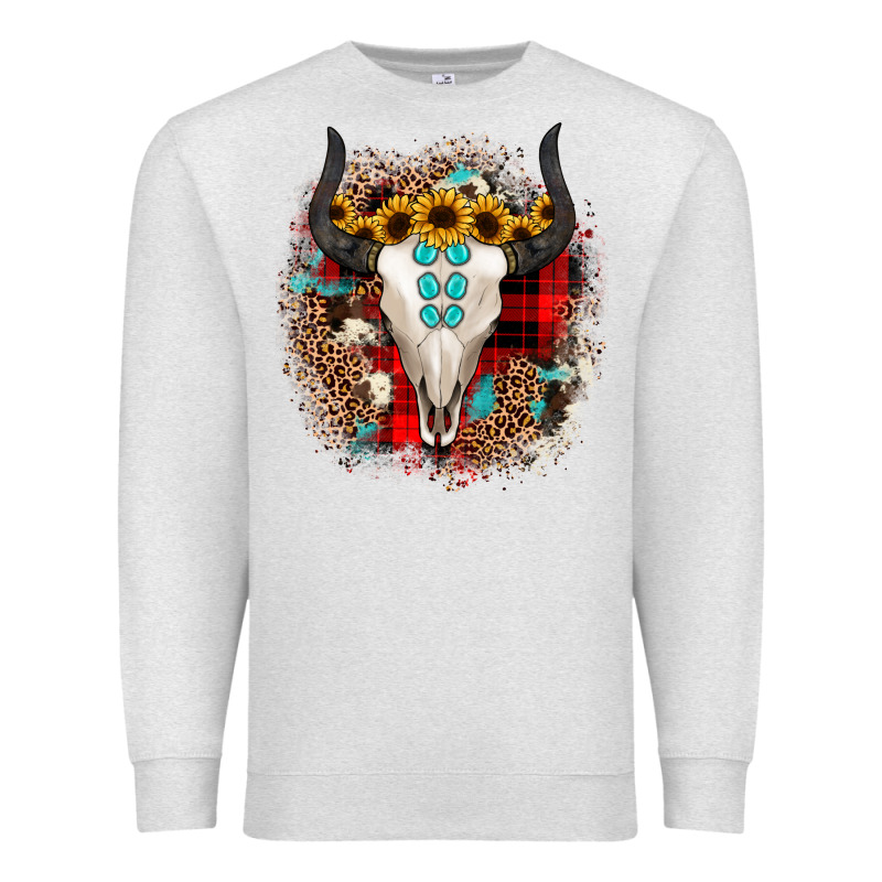 Bullskull Christmas Premium Sweatshirt by JahusDesignShop | Teevron