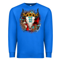 True Royal bullskull christmas Premium Sweatshirt - JahusDesignShop