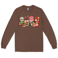 Chestnut strawberry farm fresh coffee cups Long Sleeve Tee - Zillion Design Studio