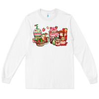 White strawberry farm fresh coffee cups Long Sleeve Tee - Zillion Design Studio