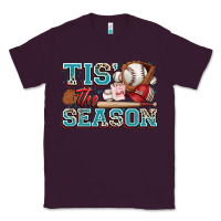 Plum tis' the season baseball Classic Tee - Zillion Design Studio