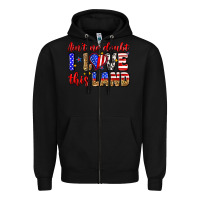 Black ain't no doubt i love this land Zipper Hoodie - Zillion Design Studio