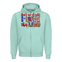 Seafoam ain't no doubt i love this land Zipper Hoodie - Zillion Design Studio