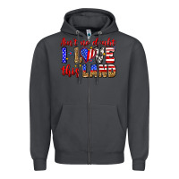Smoke ain't no doubt i love this land Zipper Hoodie - Zillion Design Studio