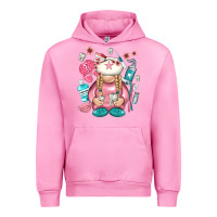 Fuchsia Pink dentist gnome Urban Hoodie - NancyCooperArtShop