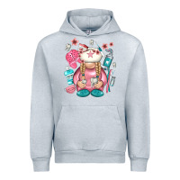Heather Grey dentist gnome Urban Hoodie - NancyCooperArtShop
