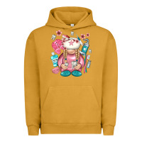 Pigment Peanut Butter dentist gnome Urban Hoodie - NancyCooperArtShop
