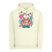 Pigment Pistachio dentist gnome Urban Hoodie - NancyCooperArtShop
