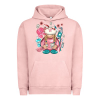 Pigment Salmon dentist gnome Urban Hoodie - NancyCooperArtShop