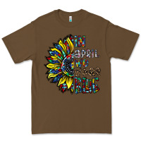 Cacao autism sunflower Premium Tee - CowhideDigitalArt