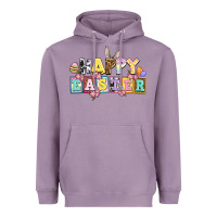 Lavender happy easter Heavyweight Hoodie - AdoDesignShop