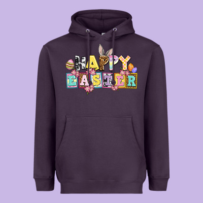 Happy Easter Heavyweight Hoodie Designed By Adodesignshop
