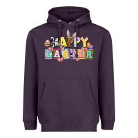 Plum happy easter Heavyweight Hoodie - AdoDesignShop