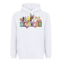 White happy easter Heavyweight Hoodie - AdoDesignShop