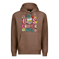 Chestnut best bus driver ever Premium Hoodie - MaliasSmallBusiness