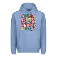 Colony Blue best bus driver ever Premium Hoodie - MaliasSmallBusiness
