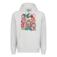 Dove Grey best bus driver ever Premium Hoodie - MaliasSmallBusiness