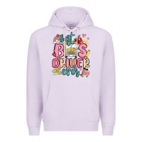 Lilac best bus driver ever Premium Hoodie - MaliasSmallBusiness