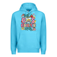 Ocean Blue best bus driver ever Premium Hoodie - MaliasSmallBusiness