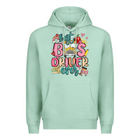 Seafoam best bus driver ever Premium Hoodie - MaliasSmallBusiness