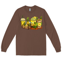 Chestnut pineapple farm fresh coffee cups Long Sleeve Tee - Zillion Design Studio