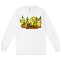White pineapple farm fresh coffee cups Long Sleeve Tee - Zillion Design Studio