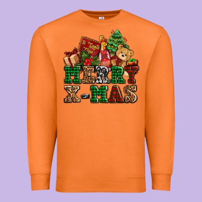 Merry Xmas With Christmas Premium Sweatshirt Designed By Adodesignshop