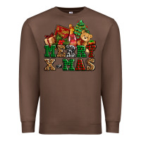Chestnut merry xmas with christmas Premium Sweatshirt - AdoDesignShop