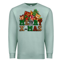 Seafoam merry xmas with christmas Premium Sweatshirt - AdoDesignShop