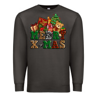 Smoke merry xmas with christmas Premium Sweatshirt - AdoDesignShop