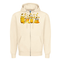 Sandshell Childhood Cancer Coffee Cups Zipper Hoodie - texasbilliewilder