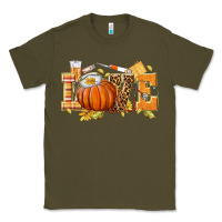 Army Green love nurse fall Classic Tee - texasbilliewilder
