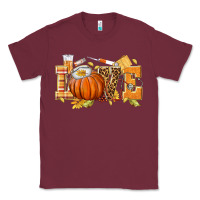 Burgundy love nurse fall Classic Tee - texasbilliewilder