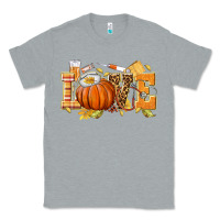 Heather Grey love nurse fall Classic Tee - texasbilliewilder