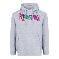 Heather Grey mommy Heavyweight Hoodie - JahusDesignShop