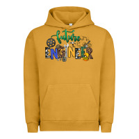 Pigment Peanut Butter future engineer Urban Hoodie - NancyCooperArtShop