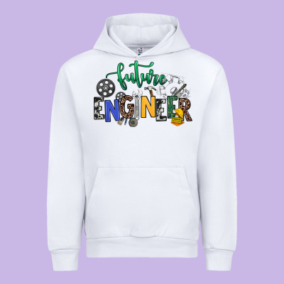 Future Engineer Urban Hoodie Designed By Nancycooperartshop