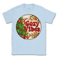 Dusty Blue Cozy vibes Classic Tee - FaDigitalArtStudio