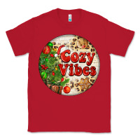 Red Cozy vibes Classic Tee - FaDigitalArtStudio