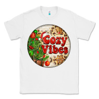 White Cozy vibes Classic Tee - FaDigitalArtStudio