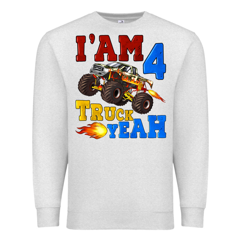 I'am Four Truck Yeah Premium Sweatshirt by Artiststas | Teevron